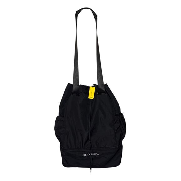 Beyond Yoga Black Convertible Gym Backpack Tote NWT - Picture 1 of 9